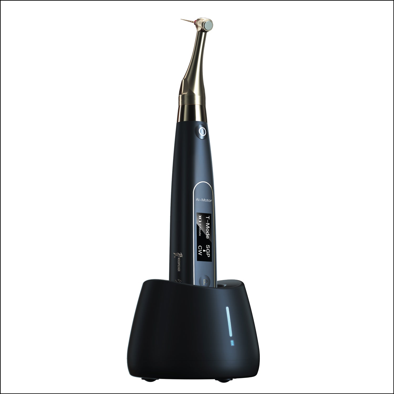 Woodpecker Ai Endo Motor: Base Model (white) & Dr. Yoshi Terauchi Model (black) Built-In Apex Locator - Woodpecker - GoldenDent